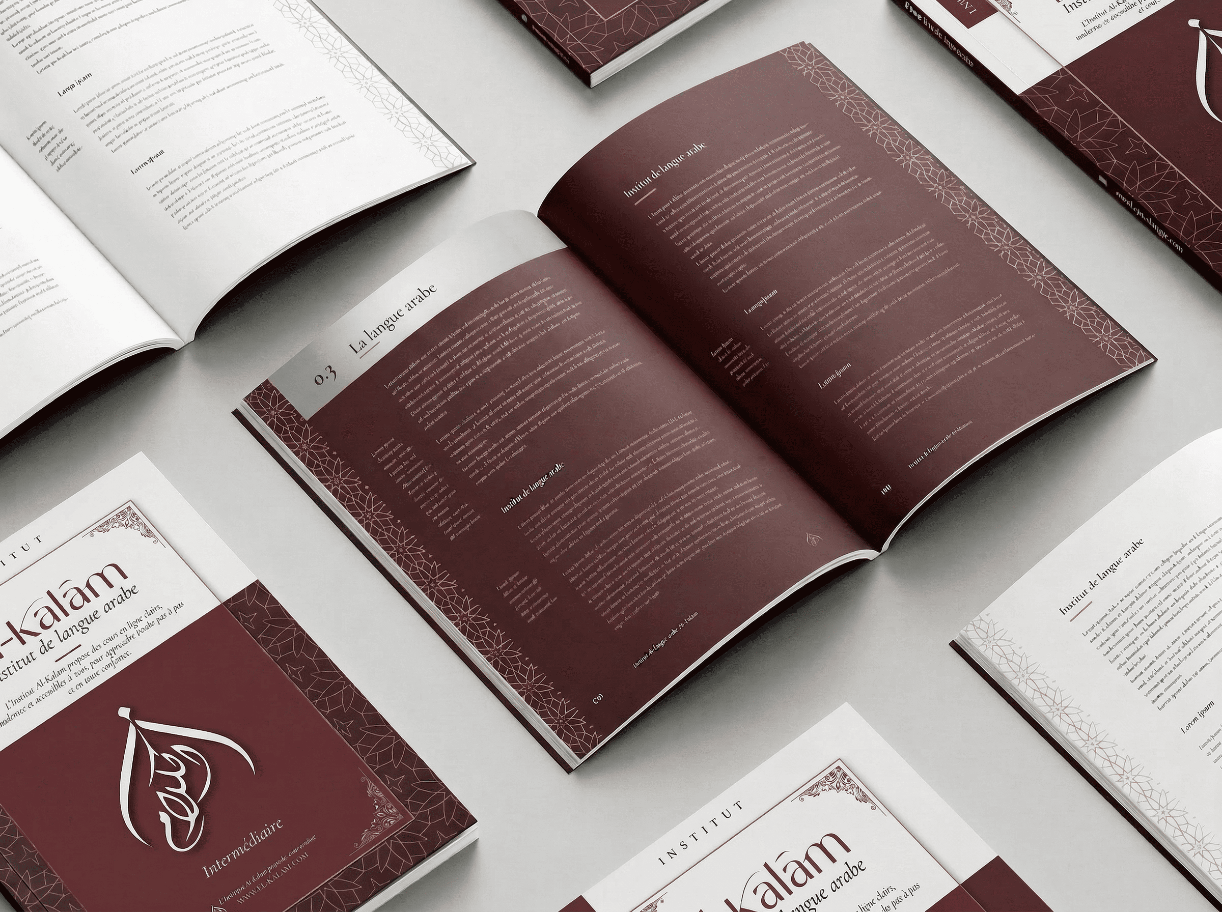 livre ouvert intermédiaire